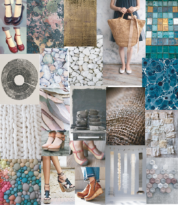 moodboard estampados Cris B moda sostenible