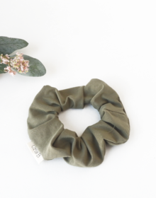scrunchie coletero algodon organico crisb