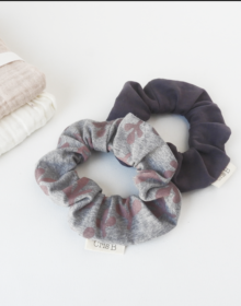 scrunchie coletero algodon organico crisb