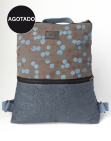 mochila piñatex algodon organico cris b