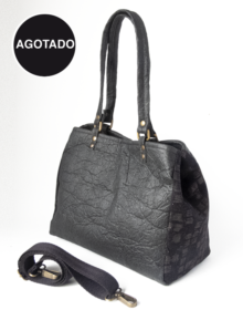 bolso shopper piñatex algodon organico cris b