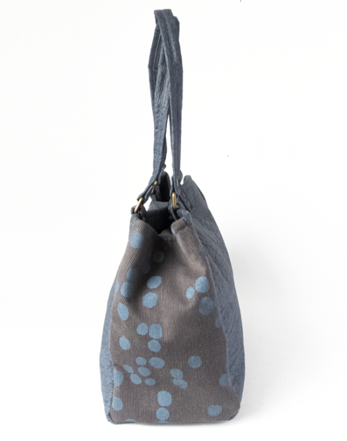bolso shopper piñatex algodon organico cris b