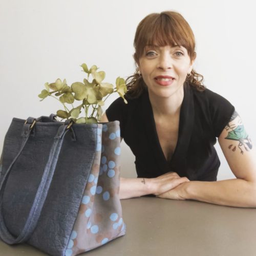 bolso piñatex sostenible crisb