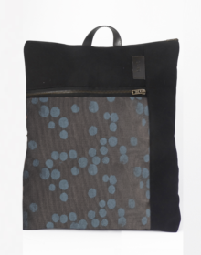 mochila vegana algodon organico cris b