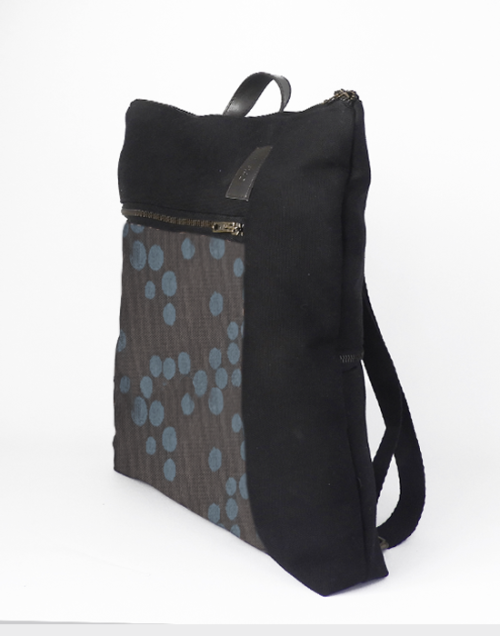 mochila sostenible algodon organico cris b