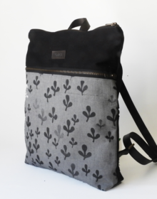 mochila vegana sostenible algodon organico Cris B