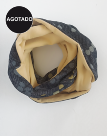 Bufanda algodon organico Cris B sostenible moda etica